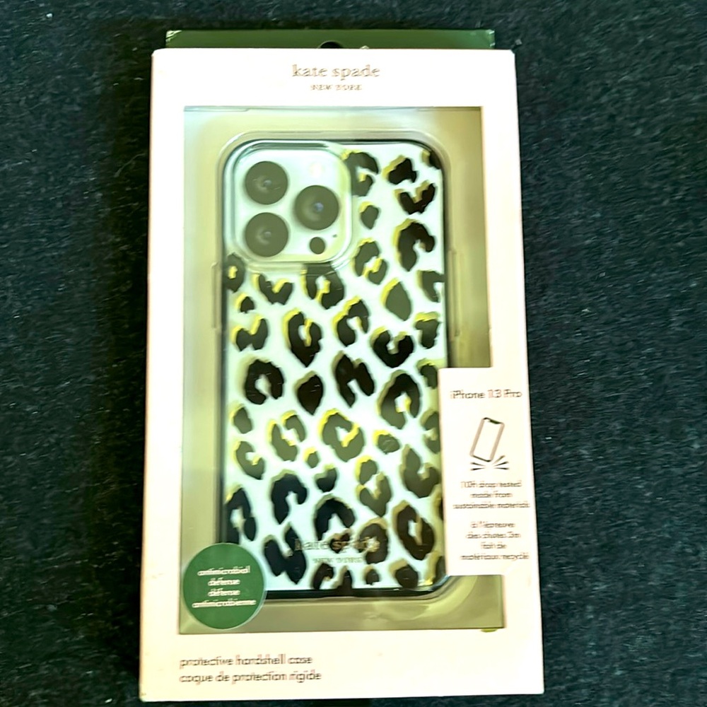Kate Spade NY NIB iPhone 13 Pro Hard Shell Case